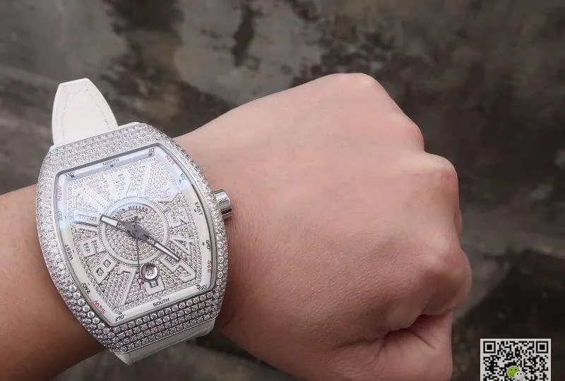 Franck Muller Vanguard V45.SC.DT.D.NBR.CD.5N.NR 1:1 Best Edition Replica Watch Swiss ETA2824